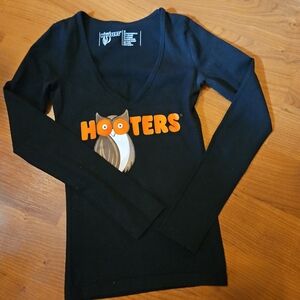 Hooters Black Long Sleeve Shirt